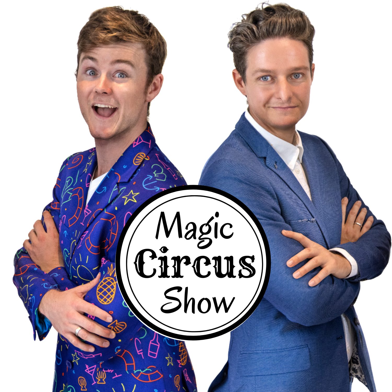 Circus Magic show simple logo